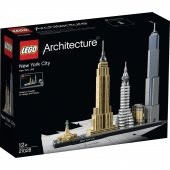 Lego Architecture 21028 New York City Yapım Seti - Yetişkin için Hobi Oyuncak - 4