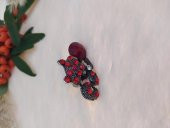 Gümüş Renk Kedi Figürlü Yüzük Kristalli Ayarlanabilir Çocuk Yüzük thumbnail 2