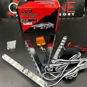 Panjur İçi Çakar 4x9 Ledli Kaliteli Ürün Uzaktan Kumandalı Polis Çakarı Makam Çakarı - 4