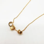 Üçlü Halka Model Kolye - 9