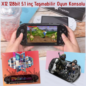 X12 128 Bit 5.1 inç Taşınabilir Oyun Konsolu - 1