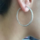 Yuvarlak Halka Küpe - 9