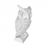 3D Baskı Tel Kafes Baykuş Görünümlü Kalemlik Model 08 - 2