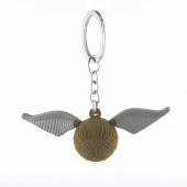 Harry Potter Hogwarts Snitch 3D Boyutlu Silikon Anahtarlık - 1