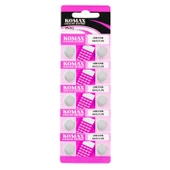 KOMAX Pil Düğme Ag12 Lr43 1.5V 10Lu Paket - 1