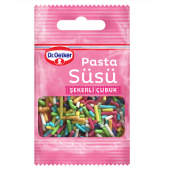 Dr Oetker Dekor Serisi Pasta Süsü - Kakaolu Çubuk (2) Şekerli Çubuk (2) 10 g. x 4 - 3
