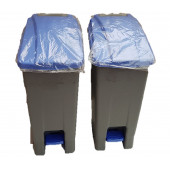 70 Lt Plastik Pedallı Çöp Kovası - 2