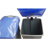 70 Lt Plastik Pedallı Çöp Kovası - 3