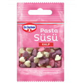Dr Oetker Dekor Serisi Pasta Süsü - Kalp (2) Konfeti (2) 10 g. x 4 - 2