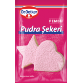 Dr. Oetker Süsleme Glazürü (4 Tüp X19 G.) + Pembe Pudra Şekeri 2 Paket X 15 G.) - 3