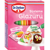 Dr. Oetker Süsleme Glazürü 4 Çeşit X 19 Gr. - 1
