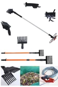 12V Teleskopik Uzayabilen Zeytin Silkeleme Hasat Makinas Zeytin Sallama Makinesi 1000W - 2