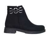 Moda Ayakkabı 159 Siyah Kadın Düz Bot Ayakkabı - 1