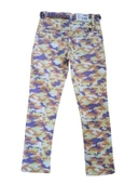 Pıtırık P00029 Çocuk Kız Desenli Likralı Kot Pantolon - 6
