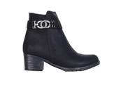 Moda Ayakkabı 157 Siyah Kadın Topuklu Bot Ayakkabı thumbnail 2