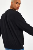 Süperlife Erkek Bisiklet Yaka Regular Kalıp İnce Californıa  Baskılı Sweatshırt SPR24SW125 - 3