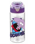 Kral Şakir Desenli Mor Tritan Matara 500 Ml - 1