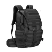 Protector Plus 50L Su Geçirmez Outdoor Sırt Çantası Sportif Siyah - 1