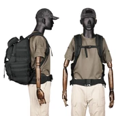 Protector Plus 50L Su Geçirmez Outdoor Sırt Çantası Sportif Siyah - 6