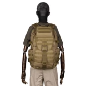 Protector Plus 50L Su Geçirmez Outdoor Sırt Çantası Sportif Haki thumbnail 5