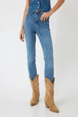 Koton Yüksek Bel Kot Pantolon Skinny Push Up Fit - Skinny Jean - 3