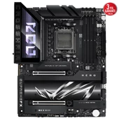 ASUS - ROG CROSSHAIR X870E HERO, 4xDDR5, 5xM.2, HDMI, DP, Type-C, PCIe 5.0, 2xWi-Fi 7, Bluetooth v5.4, AMD Ryzen 9000-8000 ve 7000 Serisi, AM5 Soket Anakart - 2