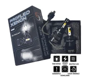 2 Adet H4 Soket Led Xenon Far Ampulü 6000k Beyaz 8000lm - 1
