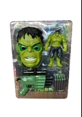 Kutulu Spiderman Maskeli Mermi Fırlatıcılı Fiğür Set - 1