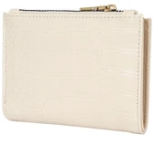 Tonny Black Orijinal Kadın Krem Timsah Derisi Croco Desenli Mıknatıslı Kimlik Bölmeli Kredi Kartlıklı Bozuk Para Gözlü Mini Kroko Kartlık Cüzdan thumbnail 2