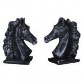 Boyanabilir Polyester Poliüretan Ham Obje Kaideli At Biblo 19 Cm 2 Adet - 2
