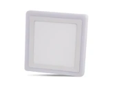 NOAS YL15 1800 R Sıva Üstü Kare 18+6W Fonksiyonlu Led Spot 6500k Beyaz+Mavi - 1