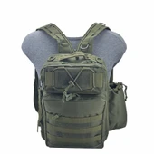 Taktikal TK1005 Bodybag 20 LT Taktic Çapraz Sırt Çantası Haki - 5
