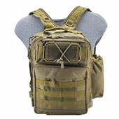 Taktikal TK1005 Bodybag 20 LT Taktic Çapraz Sırt Çantası Kahve thumbnail 5