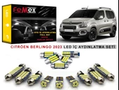 Citröen Berlingo 2023 Araçlar için LED İç Aydınlatma Ampul Seti FEMEX Parlak Beyaz - 1