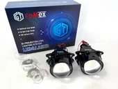 Femex Vidalı Bi-Led Far İçi Led Mercek 3 inc Vidalı Somunlu Kısa Uzun Birlikte - 1