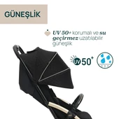 Chicco Goody XPlus Bebek Arabası Black Re Lux - 9