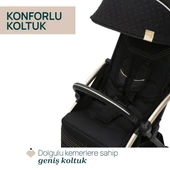 Chicco Goody XPlus Bebek Arabası Black Re Lux - 8