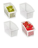Jumbo 3'lü Buzdolabı İçi Düzenleyici Sebze Meyve Sepeti Organizer - 4