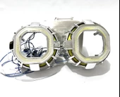 Bi-Xenon 2,5 inc Cree Gündüz Led Halkalı Mercek Kapağı Model 102 - 3