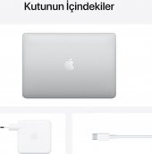 Apple Macbook Pro M1 Çip 8GB 256GB macOS 13" QHD Taşınabilir Bilgisayar Gümüş MYDA2TU/A - 5