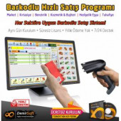Barkodlu Satış Programı Barkodlu Satış Sistemi Aynı Gün Kurulum Orta paket - 1