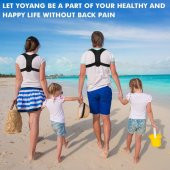 Unisex Standart Beden Dik Duruş Korsesi (Siyah) - 5