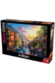 Anatolian 2000 Parçalık Puzzle - Akdeniz Kasabası 3969 - 1