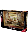 Anatolian 1000 Parçalık Puzzle - Pencere Keyfi 1175 thumbnail 1
