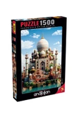 Anatolian 1500 Parçalık Puzzle - Tac Mahal 4579 thumbnail 1