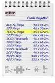 Anatolian 700 Parça XL Puzzle - Dünya Siyasi Haritası 2703 - 4