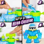 Heroes of Goo Jit Zu Stretch Figür Yapma Seti Thrash Karıştırın, Doldurun ve Kendi Esnek Aksiyon Fig - 2