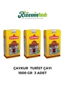 Çaykur Rize Turist Çayı 1000 gr X 3 Adet - 1