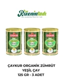 ÇAYKUR ORGANİK ZÜMRÜT YEŞİL ÇAY 125 GR - 3 ADET - 1