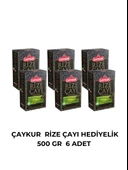 ÇAYKUR RİZE ÇAYI HEDİYELİK 500 GR - 6 ADET - 1